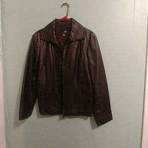 Leather jacket